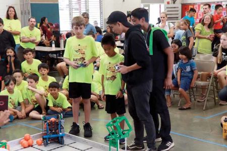 Pukalani and Lokelani teams  capture VEX IQ League title